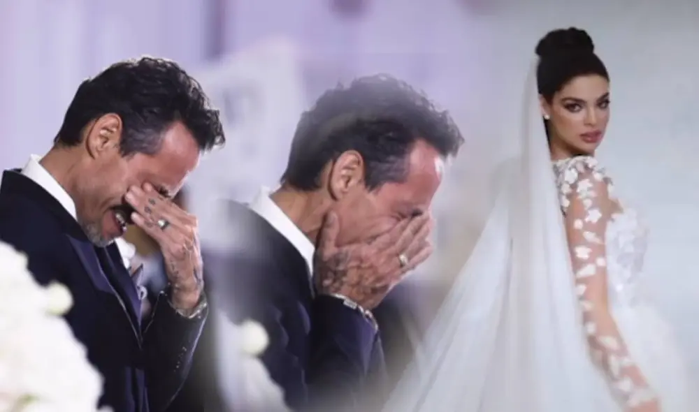 Así reaccionó Marc Anthony al ver a Nadia Ferreira en el altar. Video: @marcanthony/ Instagram Así reaccionó Marc Anthony al ver a Nadia Ferreira en el altar. Video: @marcanthony/ Instagram