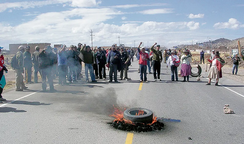 Cerrado. Bloqueos ponen en peligro a personas vulnerables. Foto: difusión