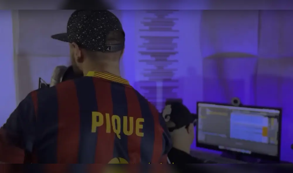 Trío de raperos graba respuesta a "BZRP Music Sessions 53", canción de Shakira. Foto: captura Sansixto/Youtube Trío de raperos graba respuesta a "BZRP Music Sessions 53", canción de Shakira. Foto: captura Sansixto/Youtube