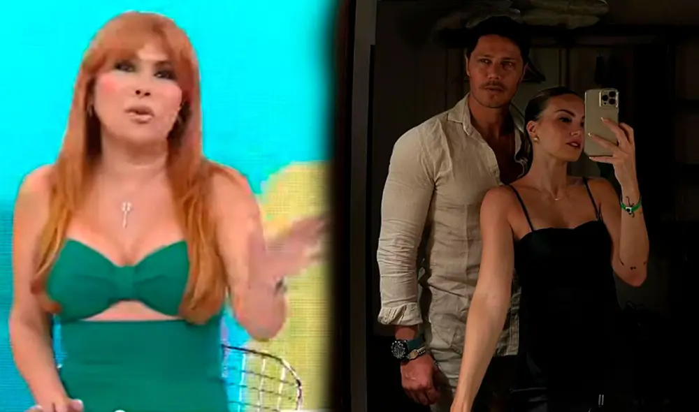 Magaly Medina habló sobre la nueva relación de Cachaza. Foto: composición LR/ATV/Carol Reali/Instagram