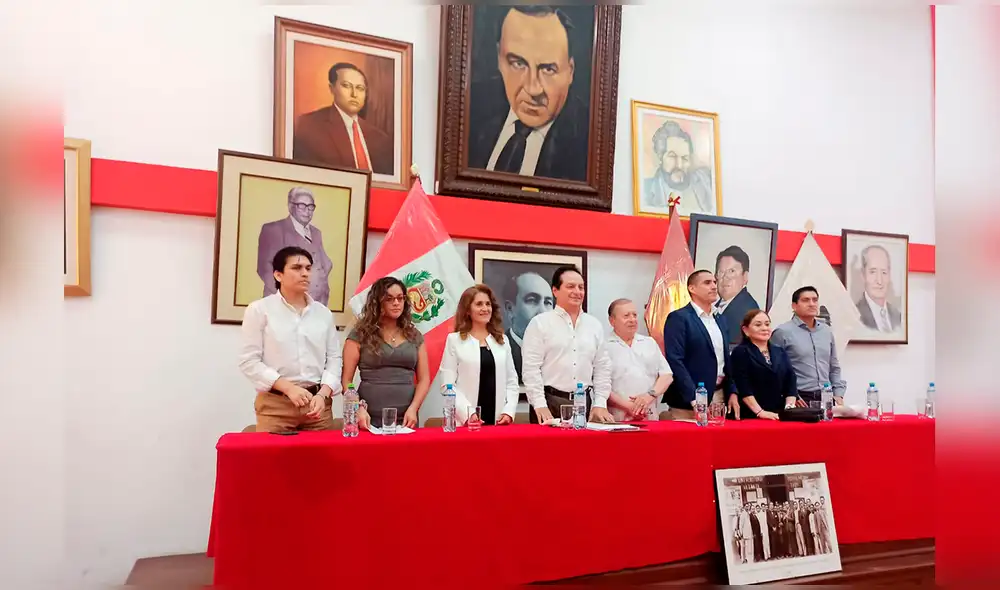 Partido Aprista listo para participar de los próximos comicios. Foto: S. Verde/URPI-LR Partido Aprista listo para participar de los próximos comicios. Foto: S. Verde/URPI-LR