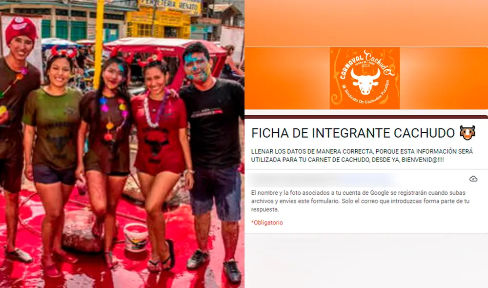 El último domingo de febrero, el sindicato de los 'cachudos' festejará los carnavales. Foto: composición LR/Sindicato de los 'cachudos'