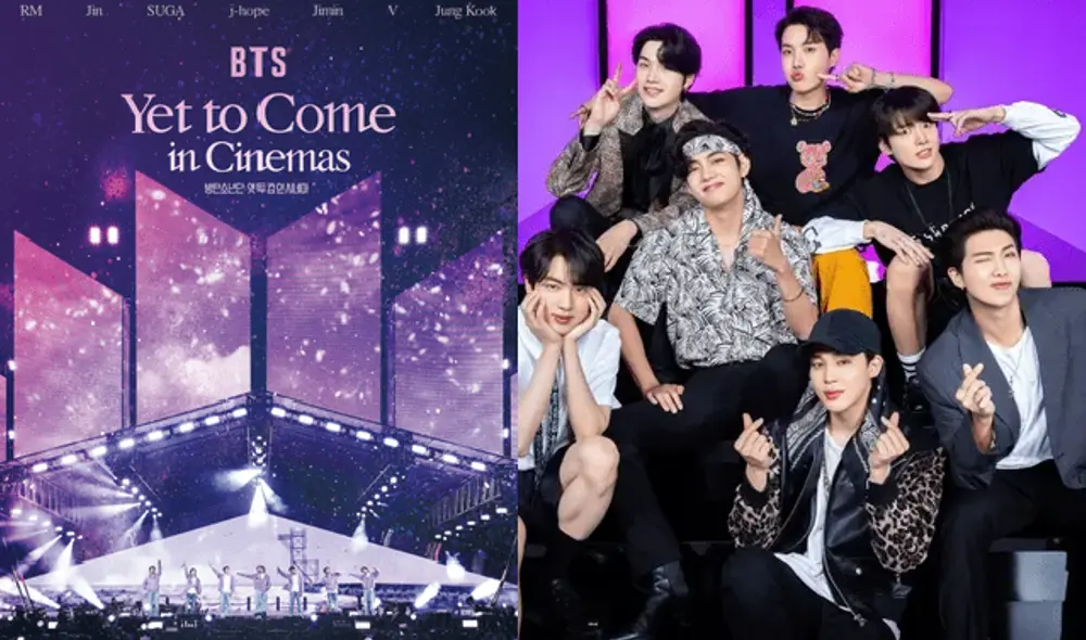 BTS, "Yet to come in cinemas" en Perú: ¿dónde y cómo ver la película de la banda de k-pop?Foto: Twitter @BTSKiwiArmy