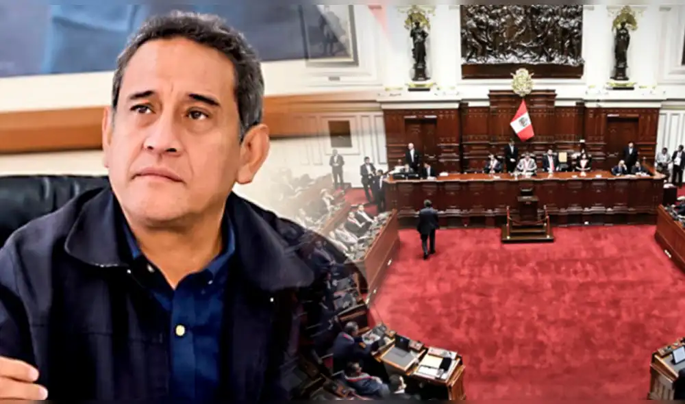 Mesías Guevara exigió al Congreso aprobar el proyecto de adelanto de elecciones. Foto: composición de Fabrizio Oviedo/La República Mesías Guevara exigió al Congreso aprobar el proyecto de adelanto de elecciones. Foto: composición de Fabrizio Oviedo/La República