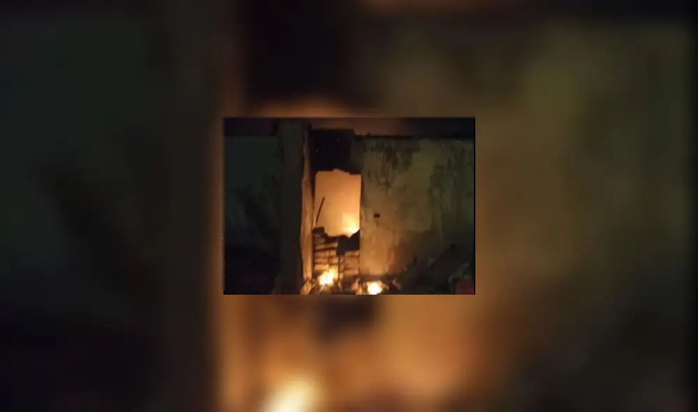 Incendio dejó solo daños materiales. Foto: captura de Chimbote Noticias