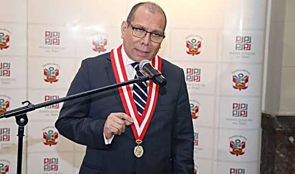 Javier Arévalo Vela asumió como nuevo presidente del Poder Judicial en reemplazo de Elvia Barrios. Foto: Poder Judicial
