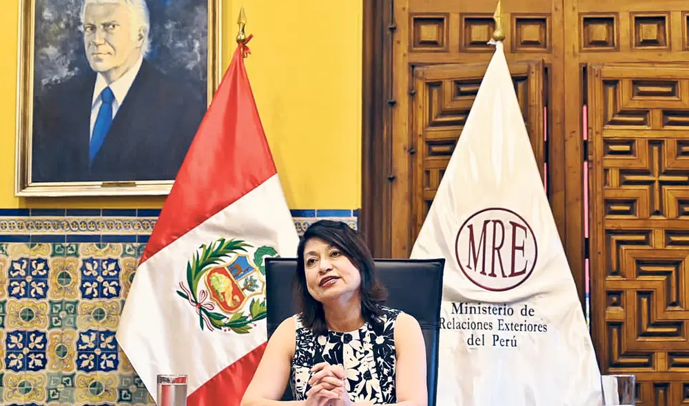 Citas. La canciller seguirá con sus diálogos este miércoles. Foto: difusión Citas. La canciller seguirá con sus diálogos este miércoles. Foto: difusión