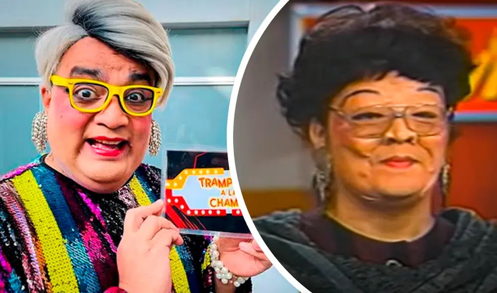 Jorge Benavides tuvo sus inicios en la televisión con un personaje similar a los que hace ahora