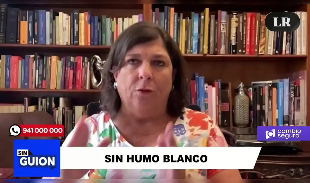 Rosa María Palacios en "Sin Guion". Foto: LR+