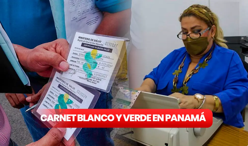 Carnet verde Panamá: descubre qué requisitos necesita para solicitarlo. Foto: Panamá América