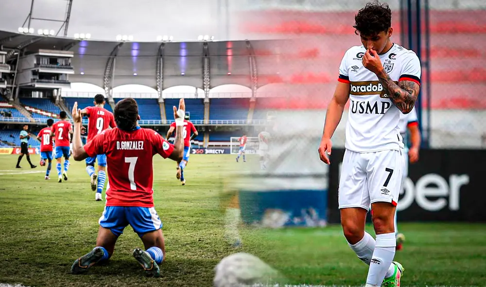 Diego González, que descendió en cancha con la San Martín en la Liga 1 2021, triunfa ahora con la selección de Paraguay sub 20. Foto: Composición GLR / EFE / Prensa FPF Diego González, que descendió en cancha con la San Martín en la Liga 1 2021, triunfa ahora con la selección de Paraguay sub 20. Foto: Composición GLR / EFE / Prensa FPF