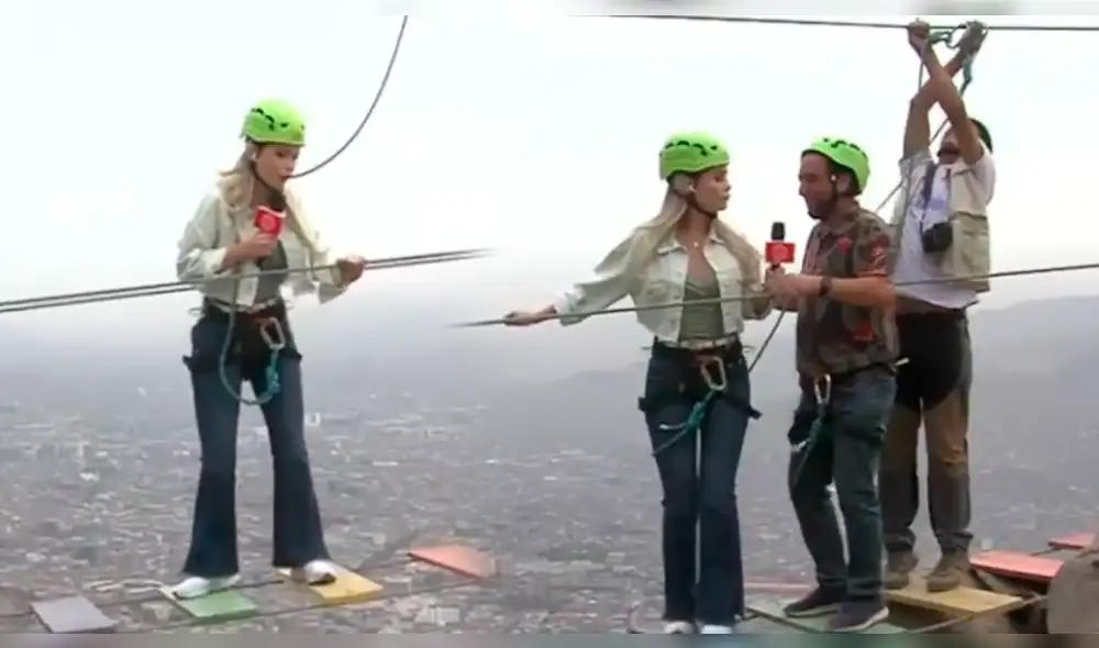 Brunella Horna pasó gran susto en última edición de "América hoy". Video: América TV