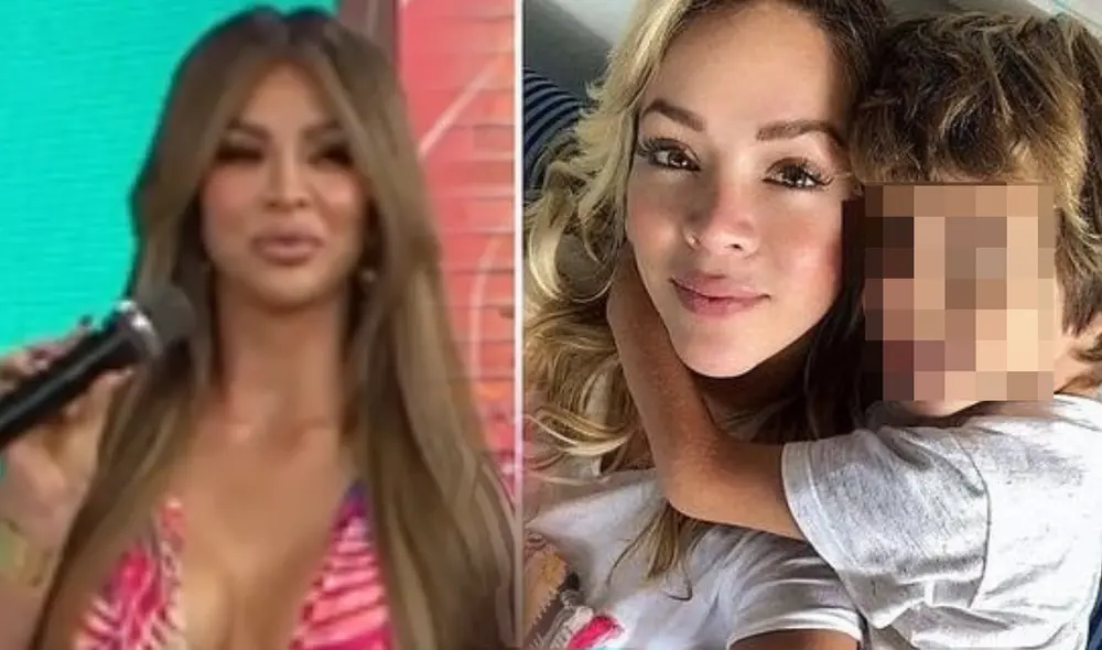 Sheyla Rojas afirmó peculiar curiosidad sobre su hijo Antoñito en vivo. Foto: composición/captura América TV/difusión