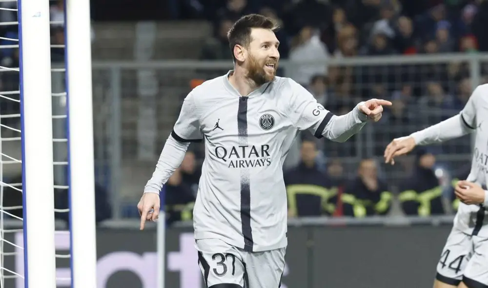 Lionel Messi anotó el segundo gol en el triunfo de PSG sobre Montpellier. Foto: PSG