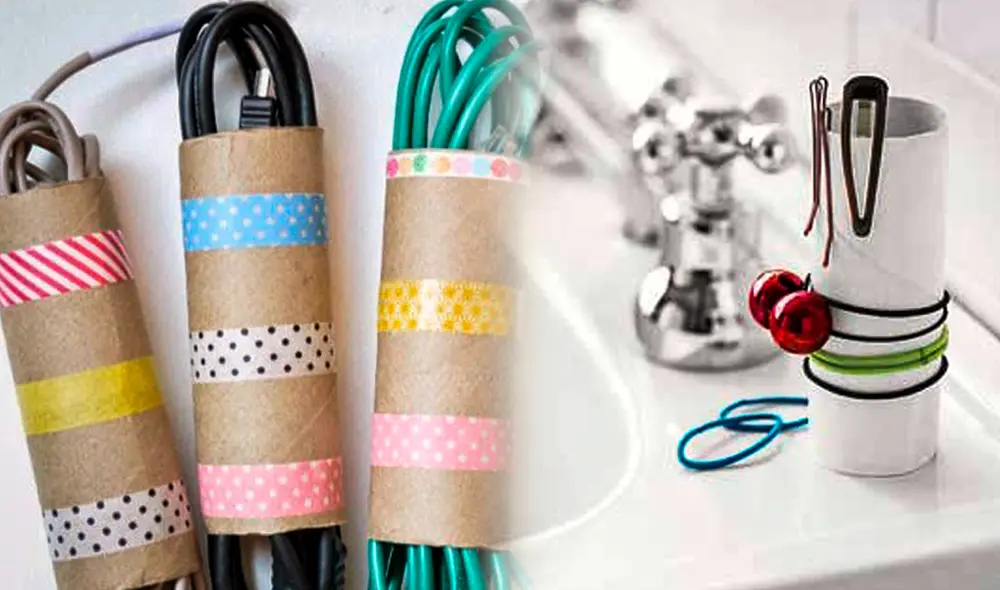 Descubre cómo reutilizar los conos de papel higiénico. Foto: composición LR/decoesfera/Pinterest Descubre cómo reutilizar los conos de papel higiénico. Foto: composición LR/decoesfera/Pinterest