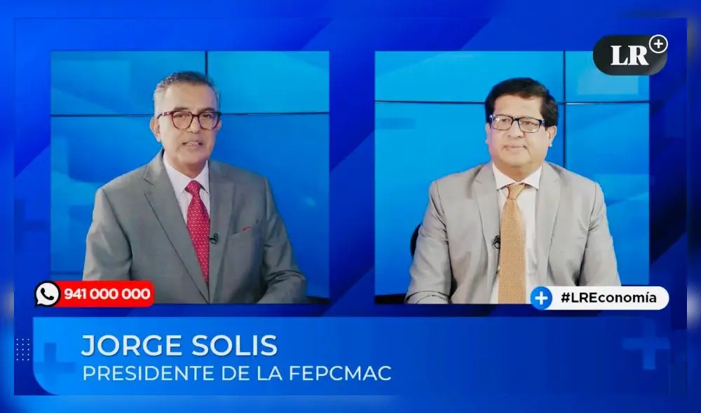Jorge Solís estuvo en "LR+ Economía". Foto: La República