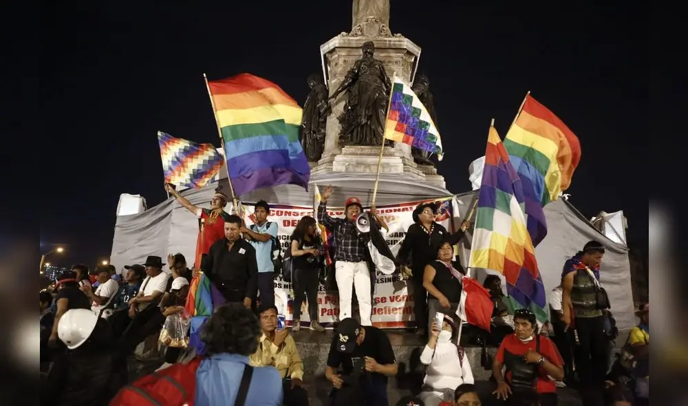 Protestas en Lima. Foto: Marco Cotrina