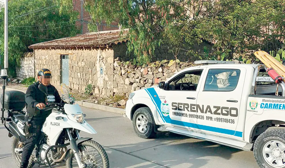 Conmlción. PNP y Serenazgo participaron en captura de Donayre. Foto: difusión Conmlción. PNP y Serenazgo participaron en captura de Donayre. Foto: difusión