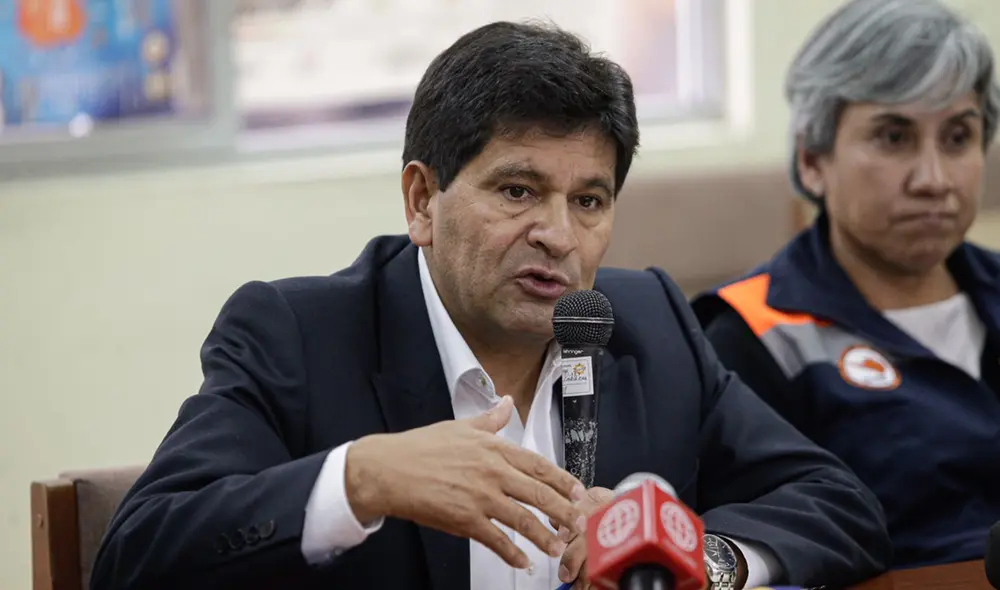 "Recién estamos 32 días en la gestión", comentó Rohel Sánchez. Foto: Rodrigo Talavera/ La República "Recién estamos 32 días en la gestión", comentó Rohel Sánchez. Foto: Rodrigo Talavera/ La República