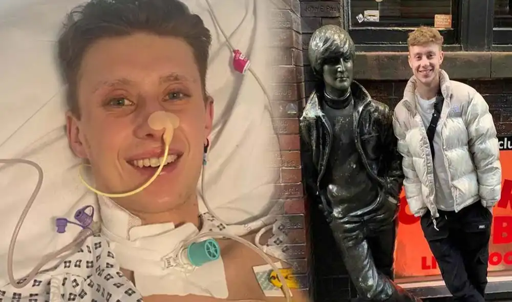Debido a una gripe, el joven de 21 años perdió ambas piernas. Foto: composición LR/GoFundMe/The Idependent Debido a una gripe, el joven de 21 años perdió ambas piernas. Foto: composición LR/GoFundMe/The Idependent