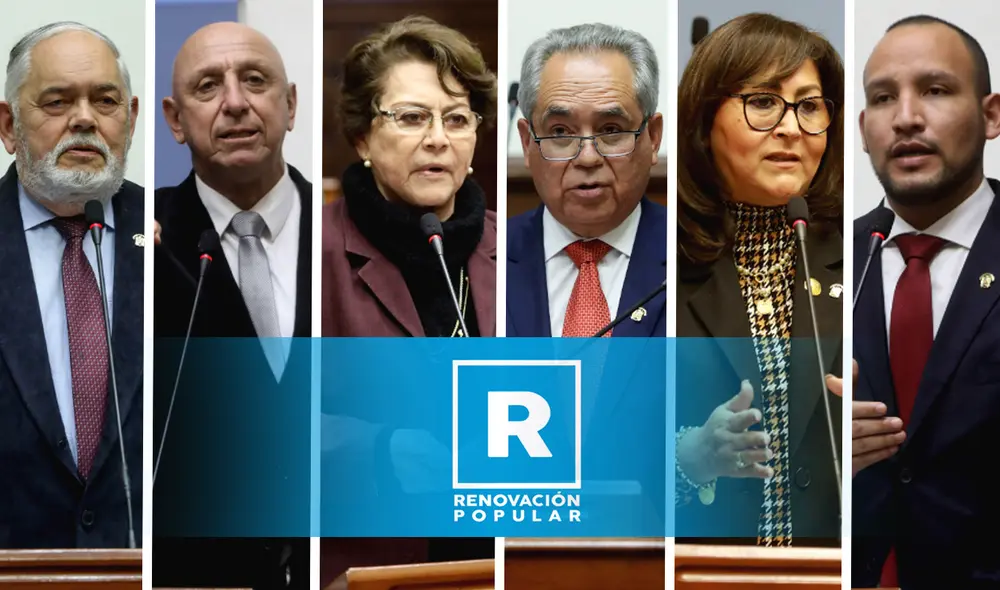 Renovación Popular se opone a un adelanto de elecciones generales en el marco de la crisis política. Foto: composición de Diego Alva/La República/ Congreso