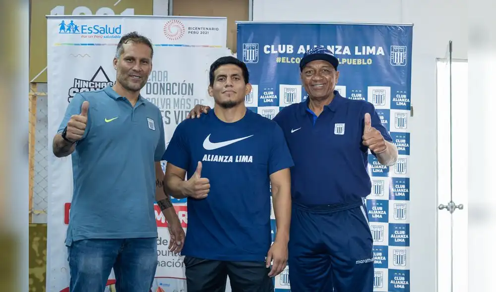 Alianza Lima, en conjunto con EsSalud, realiza en campaña de donación de sangre para ayudar a Roberto Chale. Foto: Alianza Lima/difusión Alianza Lima, en conjunto con EsSalud, realiza en campaña de donación de sangre para ayudar a Roberto Chale. Foto: Alianza Lima/difusión