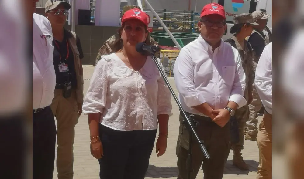 Dina Boluarte se pronunció sobre el adelanto de los comicios. Foto: Almendra Ruesta / URPI-LR Dina Boluarte se pronunció sobre el adelanto de los comicios. Foto: Almendra Ruesta / URPI-LR