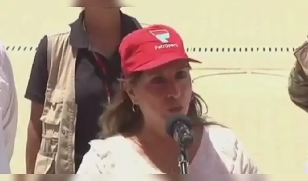 Dina Boluarte desde Piura. Video: TV Perú