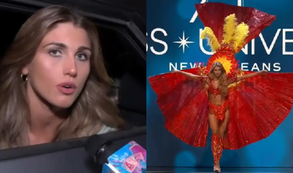 Alessia Rovegno habla sobre el Miss Universo. Foto: composición LR