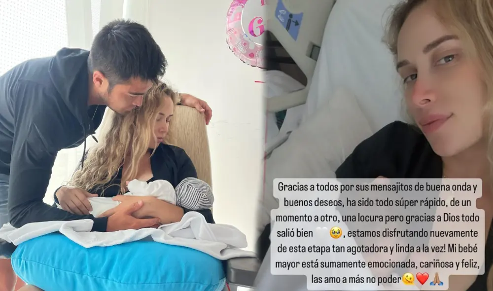 Ale Venturo revela reacción de su hija mayor al conocer a su hermana. Foto: composición LR/captura de Instagram/Ale Venturo Ale Venturo revela reacción de su hija mayor al conocer a su hermana. Foto: composición LR/captura de Instagram/Ale Venturo