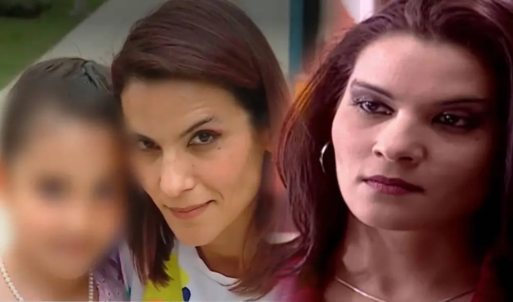 Úrsula Boza presenta orgullosa a su hija en el set de "AFHS". Foto: composición LR/América TV / Video: América TV