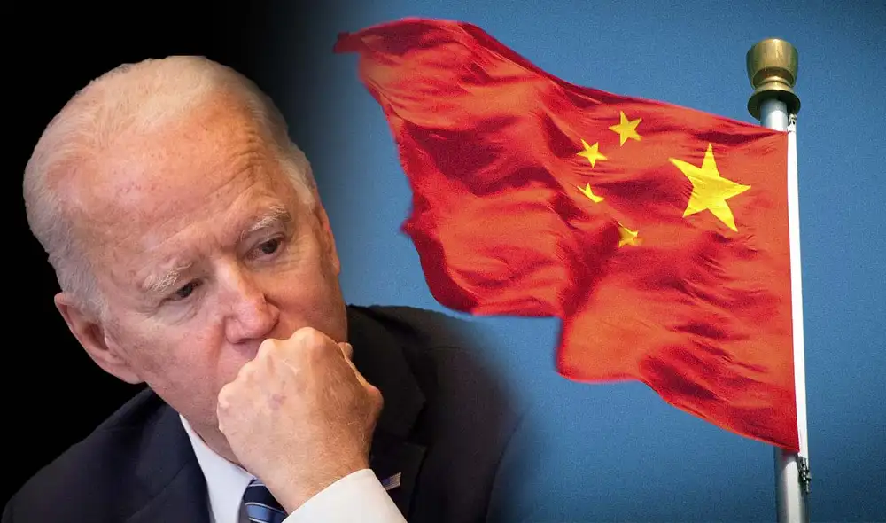Joe Biden ya ha sido informado de este espionaje de China. Foto: Foto: composición LR/AFP Joe Biden ya ha sido informado de este espionaje de China. Foto: Foto: composición LR/AFP