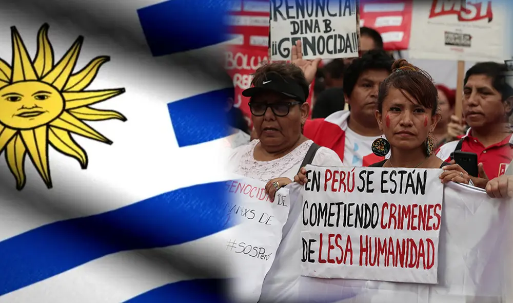 Organizaciones sociales de Uruguay se pronuncian sobre situación de Perú. Foto: AFP/video Organizaciones sociales de Uruguay se pronuncian sobre situación de Perú. Foto: AFP/video