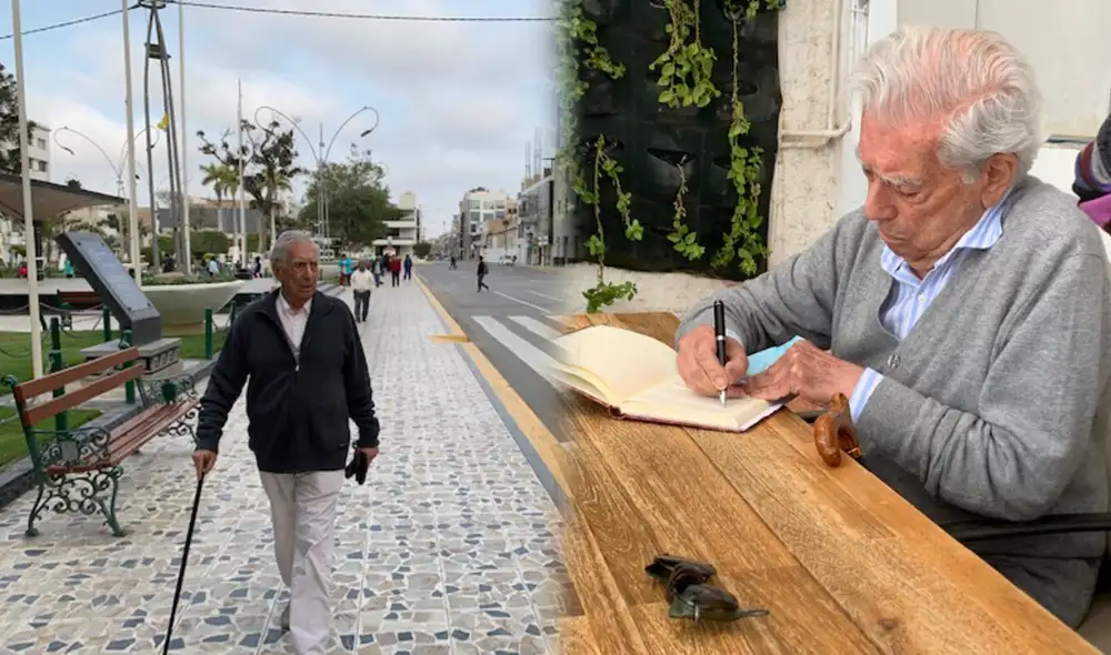 Vargas Llosa acaba de terminar su nueva novela. Foto: composición LR/Álvaro Vargas Llosa/Twitter Vargas Llosa acaba de terminar su nueva novela. Foto: composición LR/Álvaro Vargas Llosa/Twitter