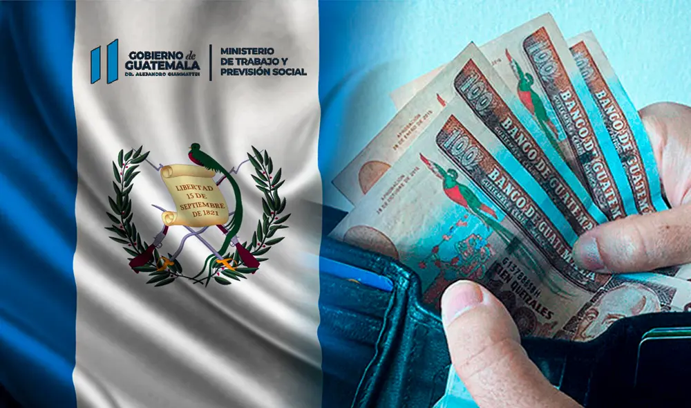 El sueldo mínimo en Guatemala tendrá un aumento significativo. Foto: composición LR/Prensa Latina/Pinterest/Mintrab