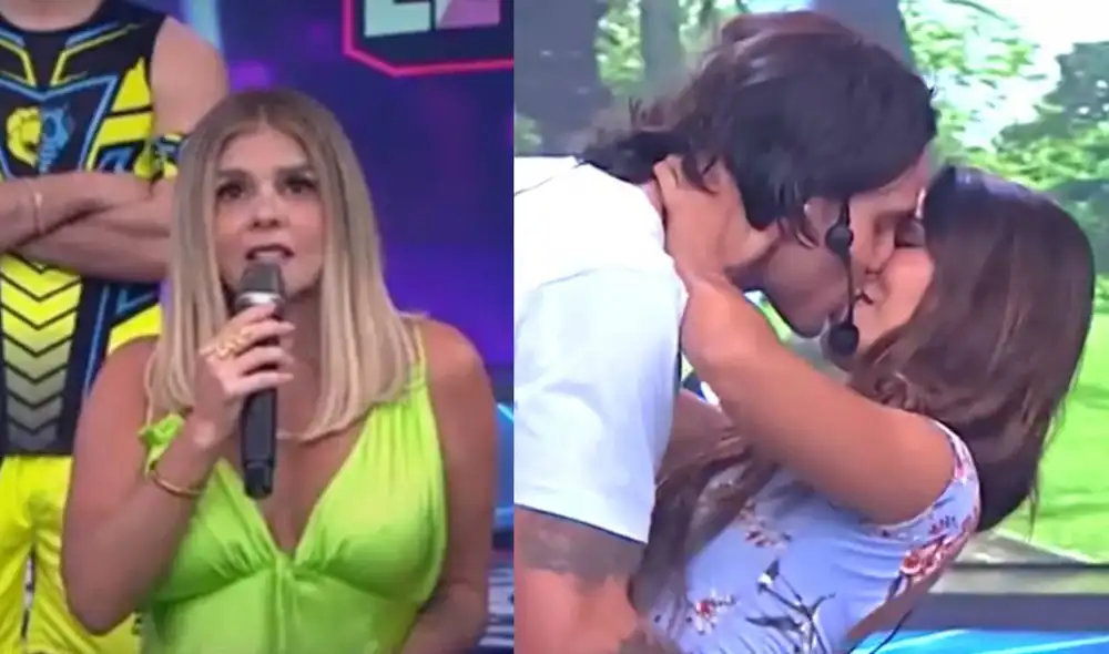 Johanna San Miguel asegura que romances en "Esto es guerra" no son armados. Foto: composición LR/América TV