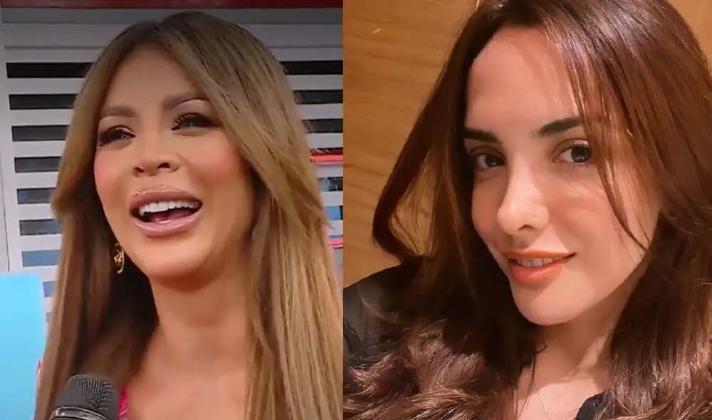 Sheyla Rojas desea visitar a Rosángela Espinoza en Dubái. Foto: Composición LR/ América TV/ Instagram
