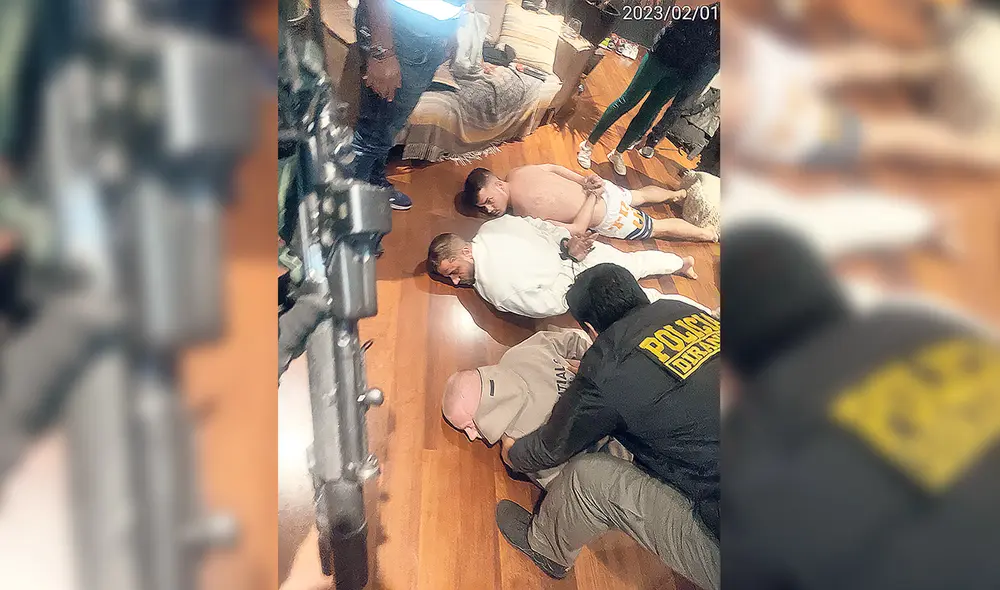 Detenidos. 'Los Nórdicos' estaba integrada por tres canadienses, un venezolano y cuatro peruanos. Todos fueron detenidos en una operación de la Dirandro y la policía canadiense. Foto: difusión