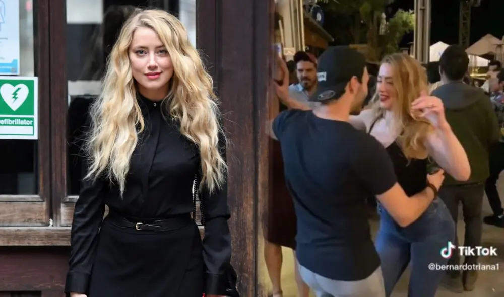 Amber Heard reaparece en redes sociales bailando "Como la Flor" Amber Heard reaparece en redes sociales bailando "Como la Flor"