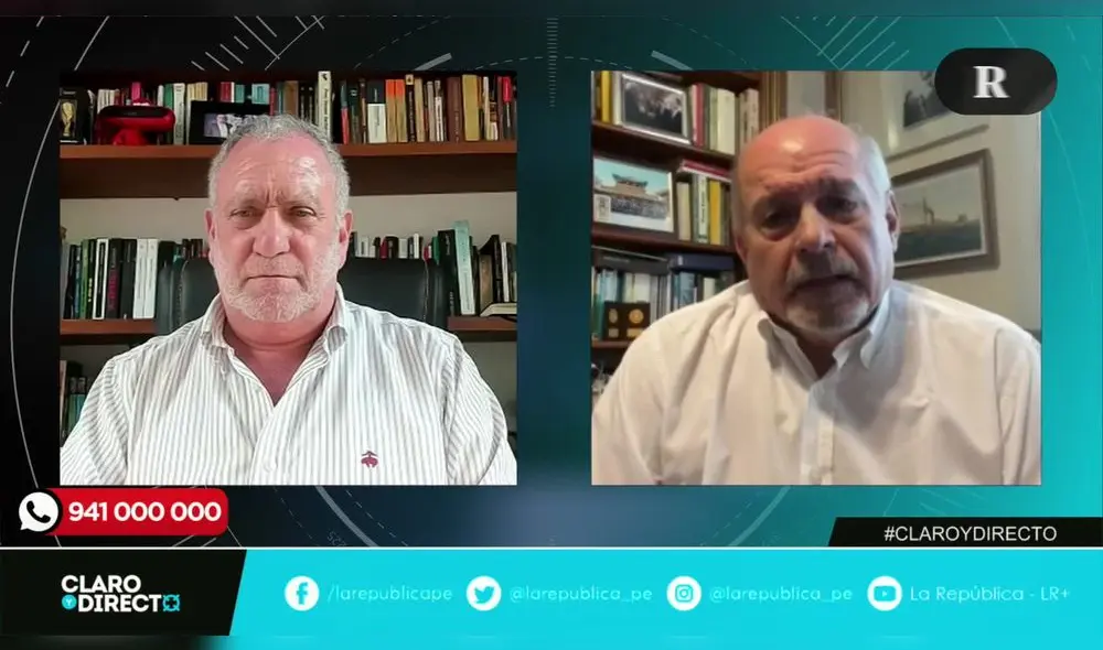 Augusto Álvarez Rodrich en Claro y Directo. Foto: LR+