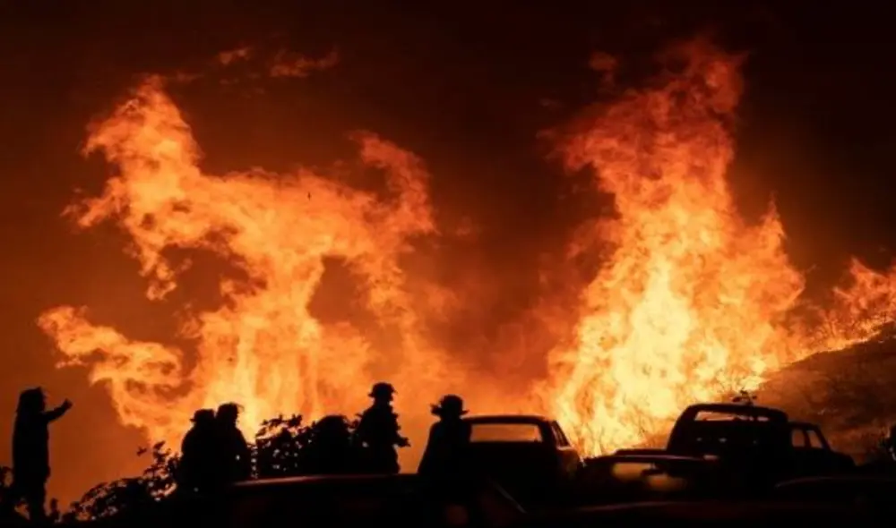 Chile declaró el estado de excepción de catástrofe en las regiones de Ñuble y Biobío. Foto: EFE