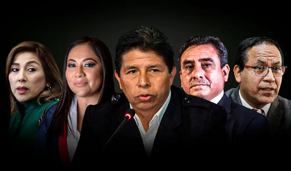 Exministros de Pedro Castillo respondieron por el golpe de Estado ante la Subcomisión de Acusaciones Constitucionales. Foto: composición Gerson Cardoso/LR/ Congreso