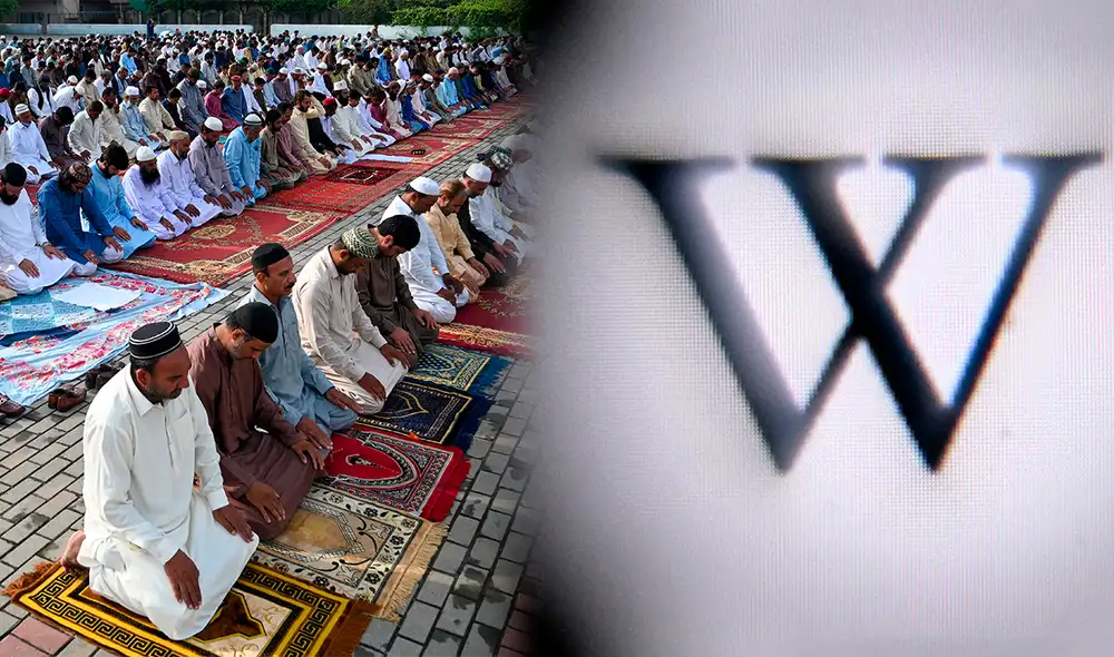 El Gobierno de Pakistán bloqueó Wikipedia. Foto: composición/LR/AFP