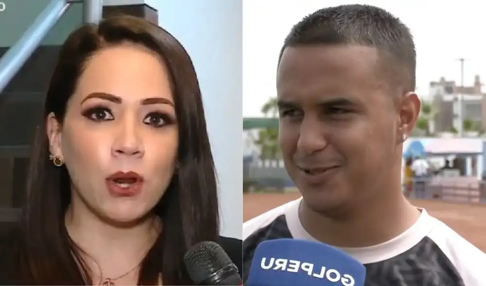 Melissa Klug indiferene a las críticas hacia Jesús Barco. Foto: composición LR/captura de ATV/Golperú