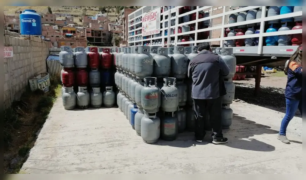 Sin gas. En Juliaca hay 90 distribuidoras que no tienen gas. Foto: La República