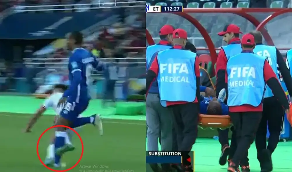 André Carrillo había ingresado al minuto 82 del encuentro. Foto: captura DSports | Video: DirecTV Sports