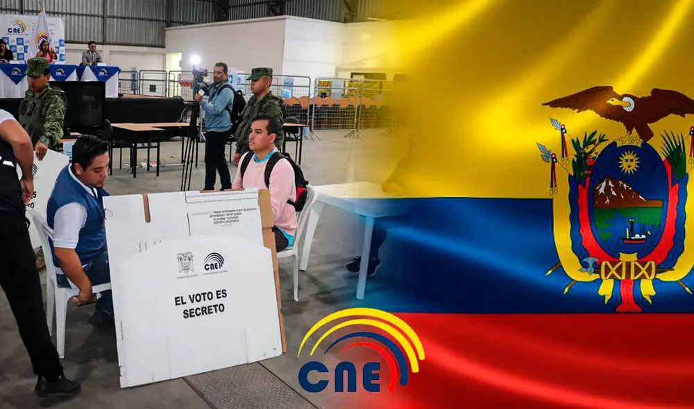 Las elecciones en Ecuador se realizarán el domingo 5 de febrero. Foto: composición RL/CNE Ecuador/Pinterest