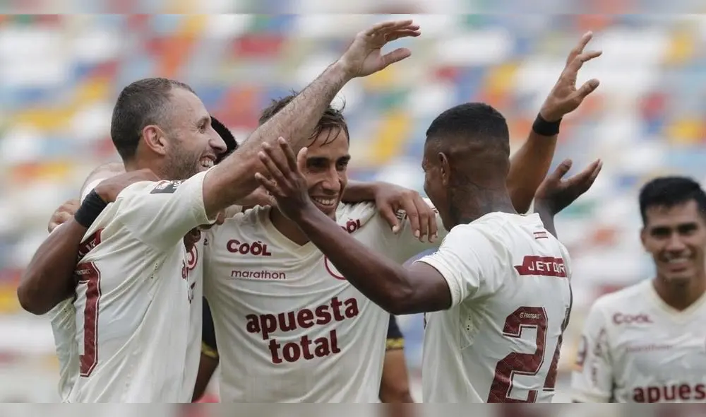 Universitario goleó 4-0 a Cantolao en el estadio Monumental. Foto: Universitario Universitario goleó 4-0 a Cantolao en el estadio Monumental. Foto: Universitario