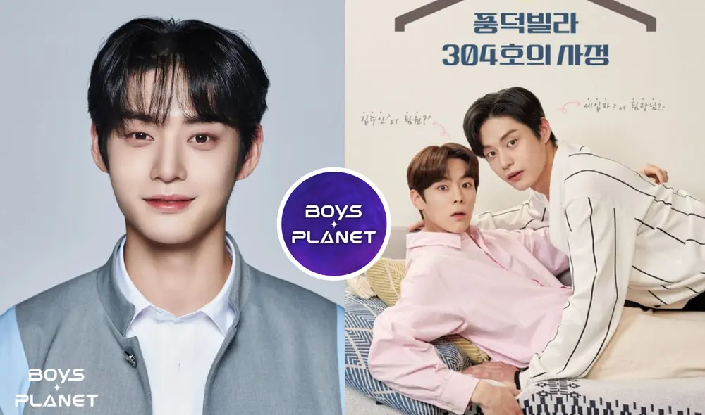 Kim Ji Woong quedó segundo en el primer top nueve de "Boys planet". Foto: composición LR/Mnet/Naver