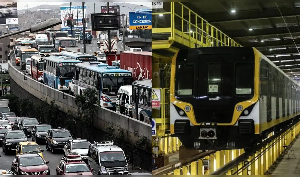 Megaproyectos buscan aliviar congestión vehicular en Lima. Foto: composición LR/Andina/difusión